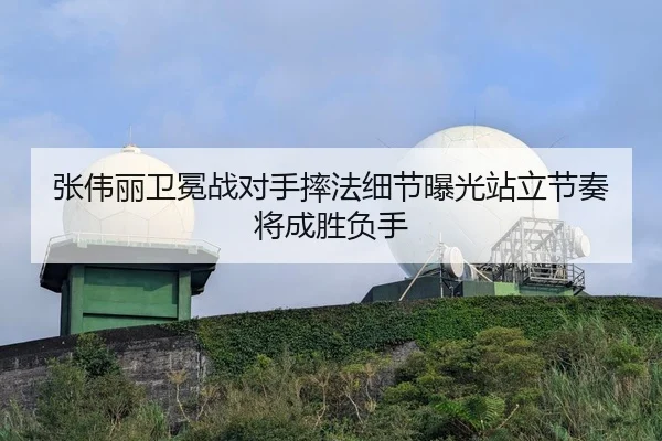 张伟丽卫冕战对手摔法细节曝光站立节奏将成胜负手 | Aiyouxi